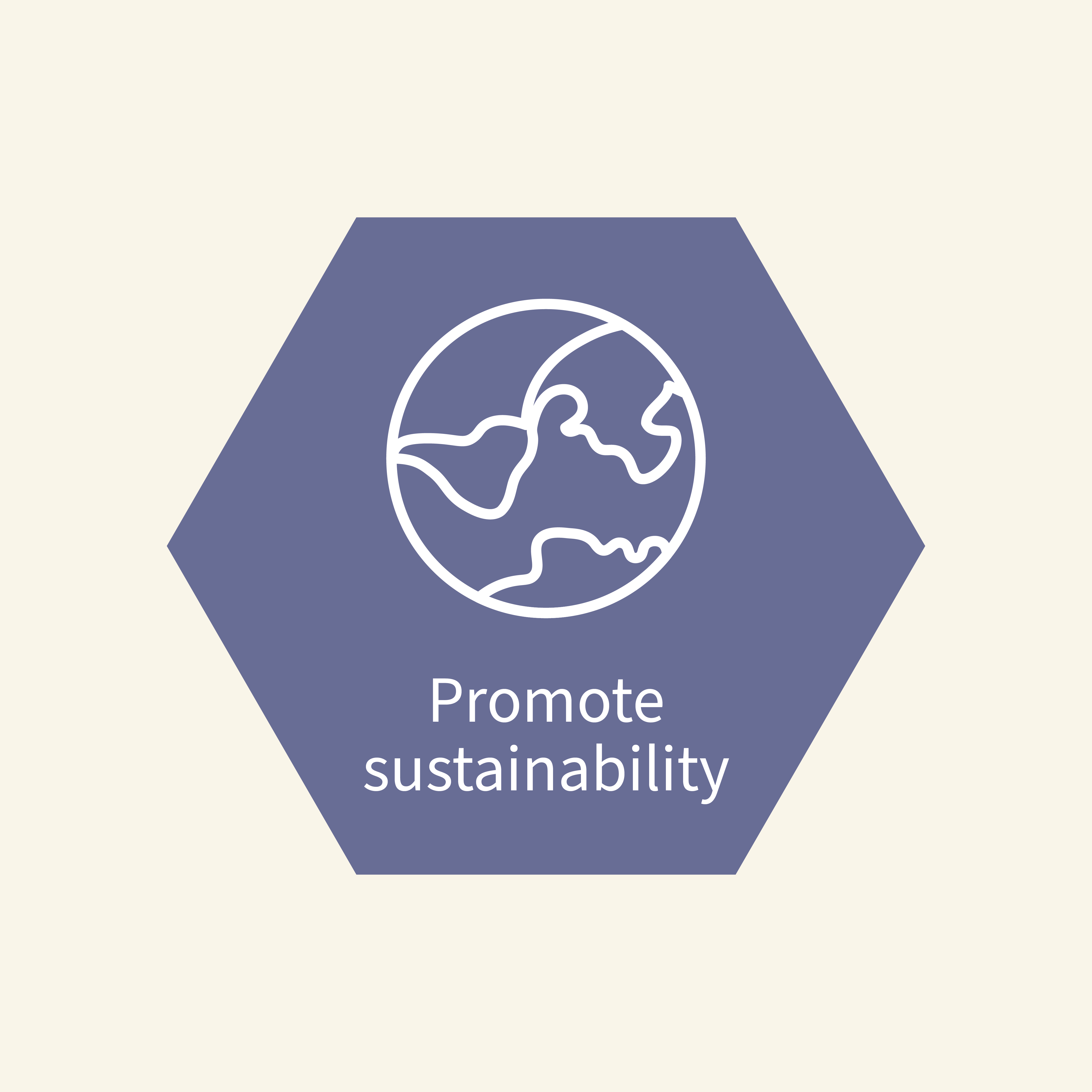 Promote sustainability